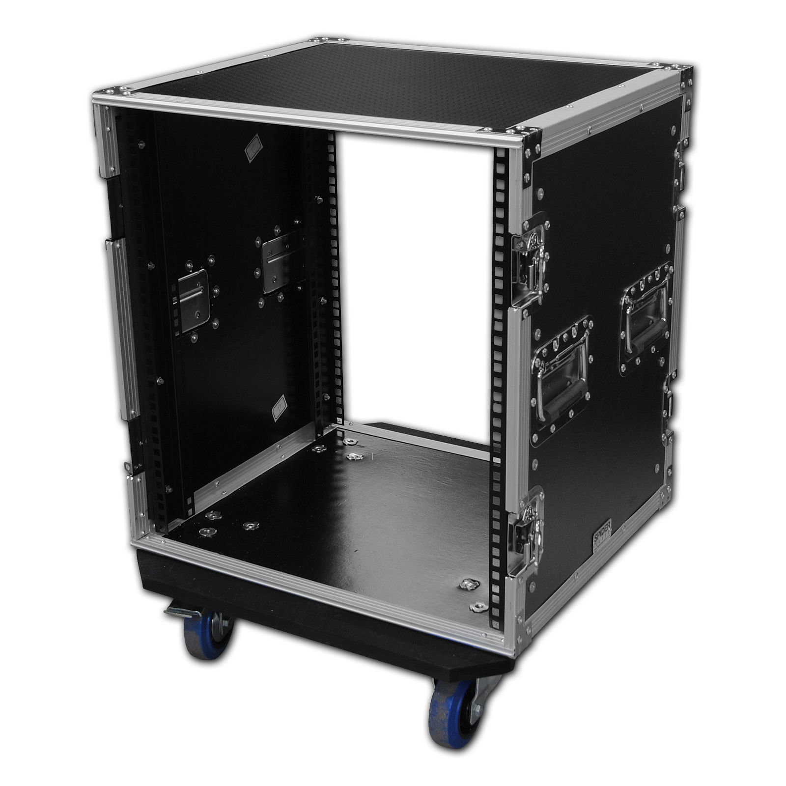 Spider 12u Rackmount Flight Case On Castors